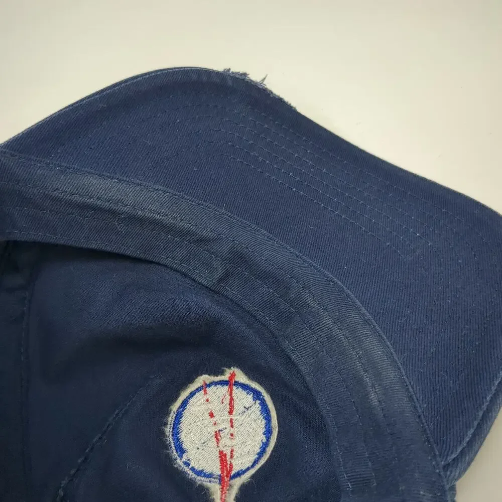 5 Panel Blue One Size NASA Rocket Scientist Johnson Space Center Hat Slideback